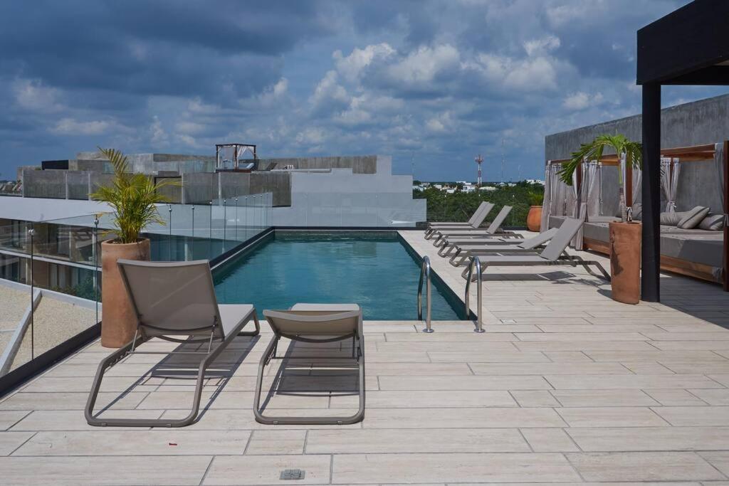 Beautiful And Modern Apartment In Tulum Extérieur photo