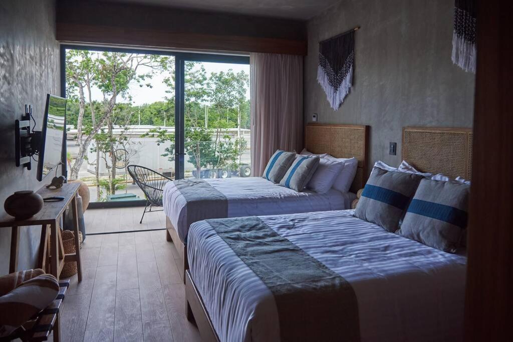 Beautiful And Modern Apartment In Tulum Extérieur photo